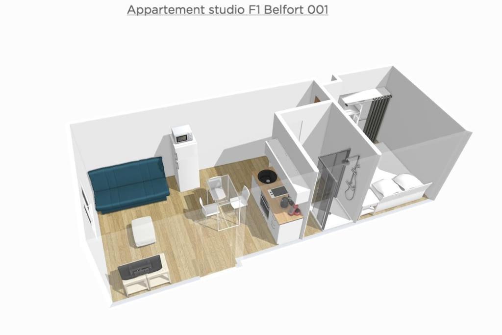 Appartements Cosy Belfort Extérieur photo